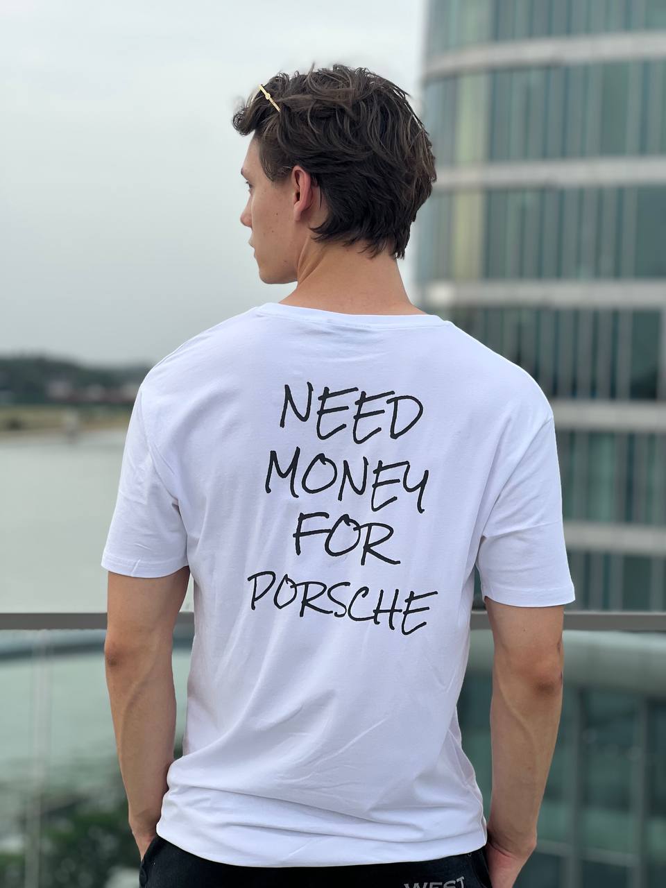 need money for porsche tee