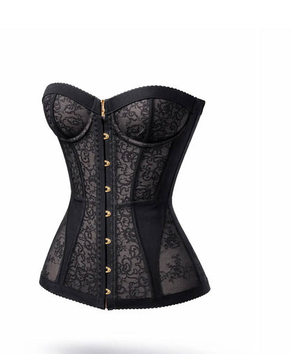 Lace hourglass corset