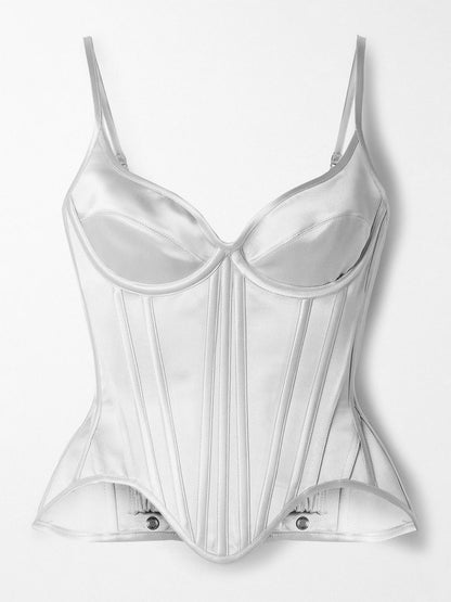 Mermaid White Corset